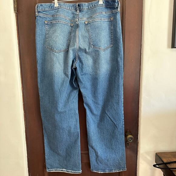 ABERCROMBIE & FITCH | 90s Baggy Low Rise Jeans Medium Wash| Size 34 / 18 - Picture 5 of 5